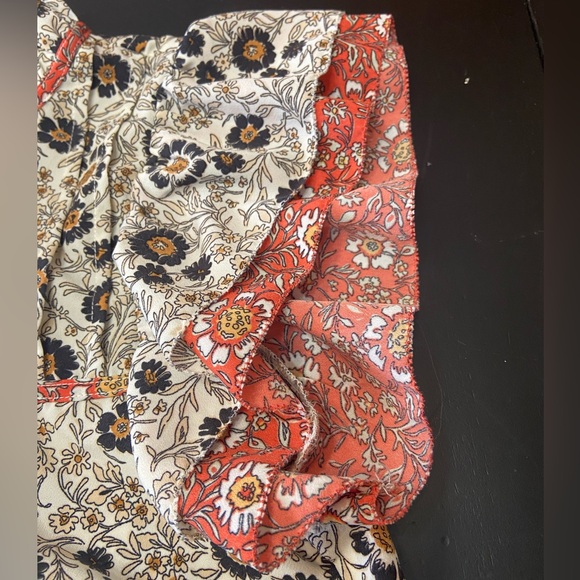 THML Women’s Floral Short Sleeve Top - Size XS - Picture 2 of 12